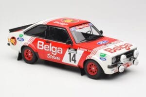 Ford Escort Mk2 RS 1800 #14 Droogmans / Joosten Belga 3rd Place Lotto Haspengouw Rally 1983 Minichamps 1:18 155838714 Pressof — immagine 4 di 6