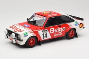 Ford Escort Mk2 RS 1800 #14 Droogmans / Joosten Belga 3rd Place Lotto Haspengouw Rally 1983 Minichamps 1:18 155838714 Pressof