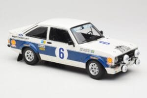 Ford Escort Mk2 RS 1800 #6 B. Waldegård / H-T. Thorszelius Ford Motor Co Winners Acropolis Rally 1977 Minichamps 1:18 1557787 — immagine 4 di 6