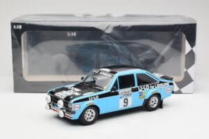 Ford Escort Mk2 RS 1800 #9 R. Clark / S. Wilson Li-Lo Equipe Esso Lombard RAC Rally 1978 Minichamps 1:18 155788709 Pressofusi — immagine 6 di 6