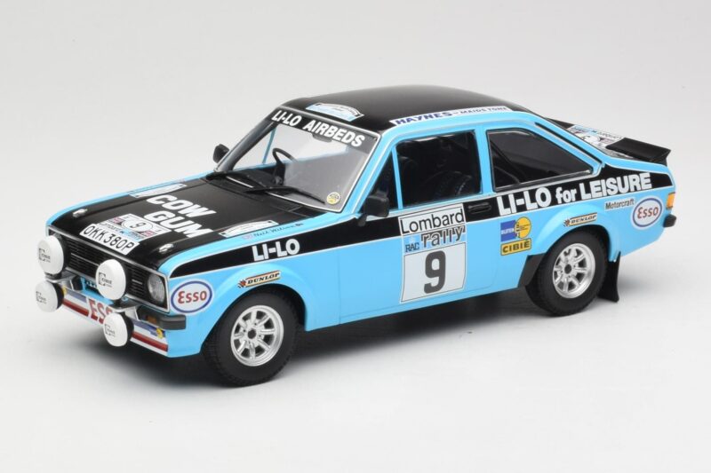 Ford Escort Mk2 RS 1800 #9 R. Clark / S. Wilson Li-Lo Equipe Esso Lombard RAC Rally 1978 Minichamps 1:18 155788709 Pressofusi