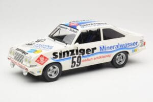 Ford Escort Mk2 RS2000 #59 H. Heyer / A. Hahne / K. Ludwig 24 Hours Nürburgring 1982 MCG 1:18 MCG18438R Pressofusione