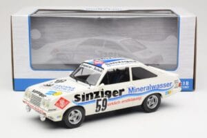Ford Escort Mk2 RS2000 #59 H. Heyer / A. Hahne / K. Ludwig 24 Hours Nürburgring 1982 MCG 1:18 MCG18438R Pressofusione — immagine 6 di 6