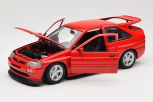 Ford Escort Mk5 RS Cosworth Rosso UT Models 1:18 180082102 Pressofusione — immagine 2 di 8