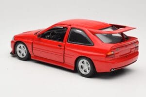 Ford Escort Mk5 RS Cosworth Rosso UT Models 1:18 180082102 Pressofusione — immagine 7 di 8