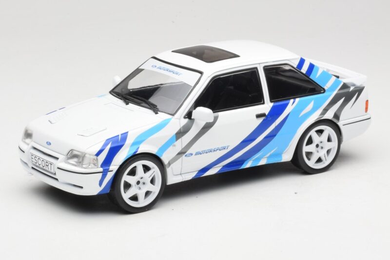 Ford Escort Mk4 RS Turbo S2 Bianco Con Decorazioni MCG 1:18 MCG18547R Pressofusione
