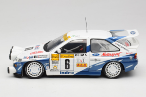 Ford Escort RS Cosworth Mobil 1 #6 F. Delecour / D. Grataloup Rally Monte Carlo Night Version Winner 1994 UT Models 1:18 3945 — immagine 4 di 8