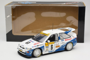 Ford Escort RS Cosworth Mobil 1 #6 F. Delecour / D. Grataloup Rally Monte Carlo Winner 1994 UT Models 1:18 180948106 Pressofu — immagine 8 di 8