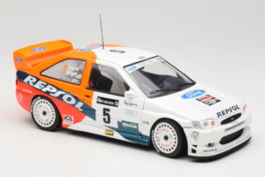 Ford Escort RS Cosworth Repsol #5 C. Sainz / L. Moya RAC Rally 1997 UT Models 1:18 39750 Pressofusione — immagine 6 di 8