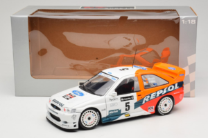 Ford Escort RS Cosworth Repsol #5 C. Sainz / L. Moya RAC Rally 1997 UT Models 1:18 39750 Pressofusione — immagine 8 di 8