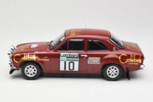Ford Escort RS 1600 Mk1 #10 H. Mikkola / J. Davenport RAC Rally 1974 IXO 1:18 18RMC047C Pressofusione — immagine 3 di 6