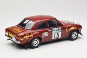 Ford Escort RS 1600 Mk1 #15 M. Alen / I. Kivimäki RAC Rally 1974 IXO 1:18 18RMC047B Pressofusione — immagine 2 di 6
