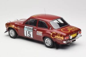 Ford Escort RS 1600 Mk1 #15 M. Alen / I. Kivimäki RAC Rally 1974 IXO 1:18 18RMC047B Pressofusione — immagine 5 di 6