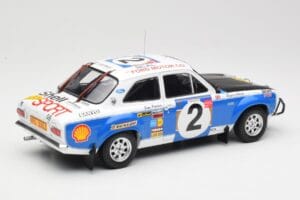 Ford Escort RS 1600 Mk1 #2 R. Clark / J. Porter Safari Rally 1973 IXO 1:18 18RMC075A Pressofusione — immagine 2 di 6