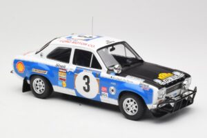 Ford Escort RS 1600 Mk1 #3 V. Preston Jr. / B. Smith Safari Rally 1973 IXO 1:18 18RMC075B Pressofusione — immagine 4 di 6