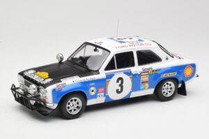 Ford Escort RS 1600 Mk1 #3 V. Preston Jr. / B. Smith Safari Rally 1973 IXO 1:18 18RMC075B Pressofusione