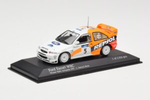 Ford Escort WRC #5 C. Sainz / L. Moya WRC 1997 Minichamps 1:43 430978705 Pressofusione — immagine 2 di 4