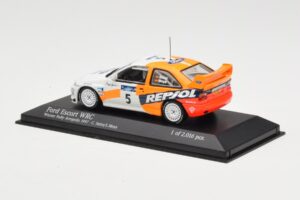 Ford Escort WRC #5 C. Sainz / L. Moya WRC 1997 Minichamps 1:43 430978705 Pressofusione — immagine 3 di 4