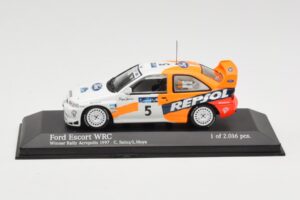 Ford Escort WRC #5 C. Sainz / L. Moya WRC 1997 Minichamps 1:43 430978705 Pressofusione