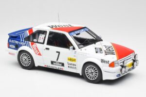 Ford Escort RS Turbo #7 Lotto Haspengouw Rally 1985 MCG 1:18 MCG18421 Pressofusione — immagine 4 di 6