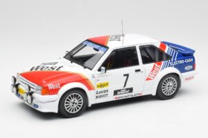 Ford Escort RS Turbo #7 Lotto Haspengouw Rally 1985 MCG 1:18 MCG18421 Pressofusione