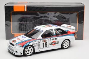 Ford Escort WRC Martini Racing #18 G. Cunico / G. Pirollo Rally San Remo 1998 IXO 1:18 18RMC171A Pressofusione — immagine 6 di 6