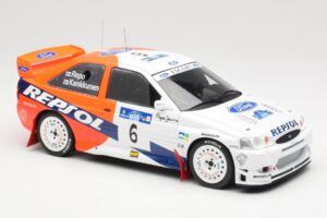 Ford Escort WRC #6 A. Schwarz / M. Giraudet Acropolis Rally 1997 IXO 1:18 18RMC172B Pressofusione — immagine 4 di 6