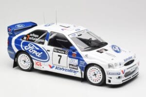 Ford Escort WRC #7 J. Kankkunen / J. Repo RAC Rally 1998 IXO 1:18 18RMC170A Pressofusione — immagine 4 di 6