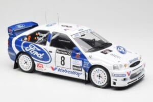 Ford Escort WRC #8 B. Thiry / S. Prevot RAC Rally 1998 IXO 1:18 18RMC170B Pressofusione — immagine 4 di 6