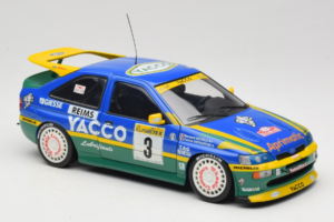 Ford Escort #3 Yacco L. Bernardini / B. Occelli Rally Monte Carlo Winners 1996 UT Models 1:18 180968203-R1 Pressofusione — immagine 6 di 8
