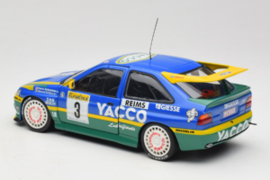 Ford Escort #3 Yacco L. Bernardini / B. Occelli Rally Monte Carlo Winners 1996 UT Models 1:18 180968203-R1 Pressofusione — immagine 7 di 8