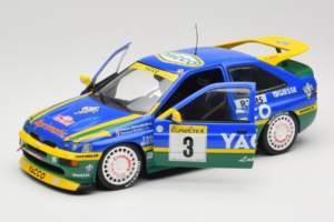 Ford Escort #3 Yacoo P. Bernardini / B. Occelli Rally Monte Carlo 1996 Winner UT Models 1:18 180968203 Pressofusione — immagine 2 di 8