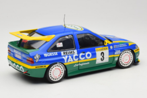 Ford Escort #3 Yacoo P. Bernardini / B. Occelli Rally Monte Carlo 1996 Winner UT Models 1:18 180968203 Pressofusione — immagine 3 di 8