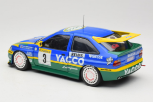 Ford Escort #3 Yacoo P. Bernardini / B. Occelli Rally Monte Carlo 1996 Winner UT Models 1:18 180968203 Pressofusione — immagine 7 di 8