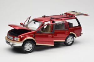 Ford Expedition Eddie Bauer Rosso Metallizzato UT Models 1:18 22711 Pressofusione — immagine 2 di 8