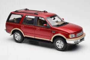 Ford Expedition Eddie Bauer Rosso Metallizzato UT Models 1:18 22711 Pressofusione — immagine 6 di 8