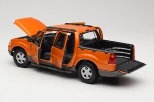 Ford Explorer Sport Trac Arancione Maisto 1:18 536891G Pressofusione — immagine 5 di 8