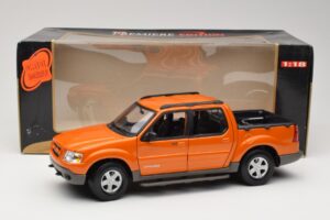 Ford Explorer Sport Trac Arancione Maisto 1:18 536891G Pressofusione — immagine 8 di 8
