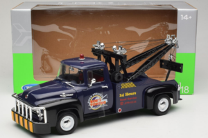 Ford F-100 Carro Attrezzi Bob's Towing Welly 1:18 19834-W Pressofusione — immagine 6 di 6