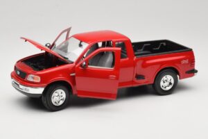 Ford F-150 Flareside SuperCab Rosso Mira 1:18 6217 Pressofusione — immagine 2 di 8