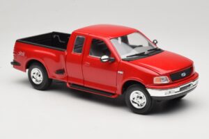 Ford F-150 Flareside SuperCab Rosso Mira 1:18 6217 Pressofusione — immagine 6 di 8
