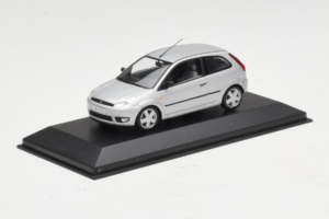Ford Fiesta Mk5 2-Door Argento Minichamps 1:43 FIESTA003 Pressofusione — immagine 2 di 4