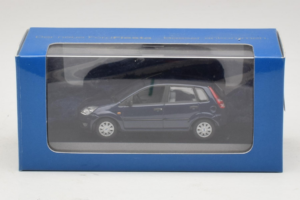 Ford Fiesta Mk5 4-Door Blu Scuro Minichamps 1:43 FIESTA001 Pressofusione — immagine 4 di 4