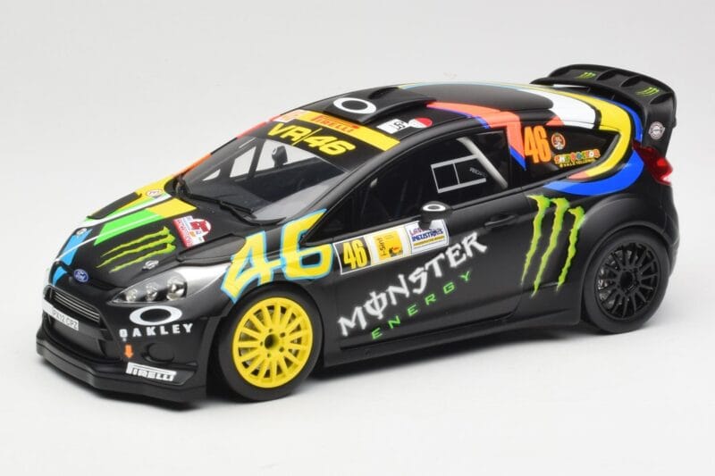 Ford Fiesta RS WRC #46 V. Rossi / C. Cassina Winners Monza Rally Show 2012 Minichamps 1:18 151120846 Pressofusione