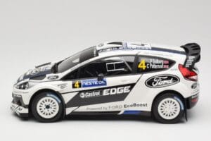 Ford Fiesta RS WRC #4 H. Solberg / C. Patterson Ford Rally Team Rally Finland 2012 Minichamps 1:18 151120804 Pressofusione — immagine 3 di 6