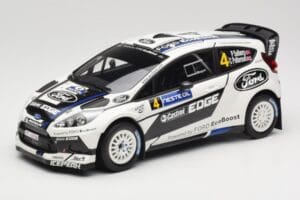 Ford Fiesta RS WRC #4 H. Solberg / C. Patterson Ford Rally Team Rally Finland 2012 Minichamps 1:18 151120804 Pressofusione
