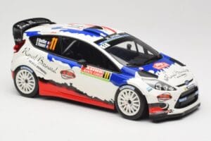 Ford Fiesta RS WRC #11 B. Bouffier / X. Panseri Rally Monte Carlo 2014 Minichamps 1:18 151140811 Pressofusione — immagine 4 di 6