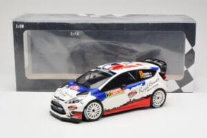 Ford Fiesta RS WRC #11 B. Bouffier / X. Panseri Rally Monte Carlo 2014 Minichamps 1:18 151140811 Pressofusione — immagine 6 di 6