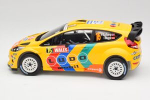 Ford Fiesta RS WRC #15 H. Solberg / I. Minor Stobart Wales Rally GB 2011 Minichamps 1:18 151110815 Pressofusione — immagine 3 di 6
