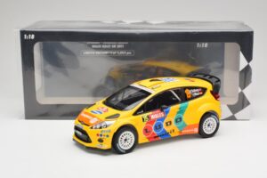 Ford Fiesta RS WRC #15 H. Solberg / I. Minor Stobart Wales Rally GB 2011 Minichamps 1:18 151110815 Pressofusione — immagine 6 di 6